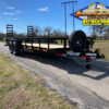 2025 TOP HAT 83" X 20' HD SQUARE TOP UTILITY TRAILER W/ STAND UP RAMPS, SPARE 14,000 GVWR - Image 2