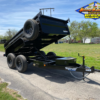 2024 TOP HAT 5' X 10' DUMP TRAILER WITH SPARE 7,000 GVWR - Image 2