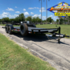 2024 TOP HAT 83″ X 20′ ALL STEEL HD CAR HAULER BLACK OUT W/ SPARE 9,990 GVWR - Image 2