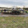 2025 TOP HAT 83" X 18' PIPE TOP UTILITY TRAILER WITH 4' SPRING ASSIST RAMP GATE, SPARE TIRE 7,000 GVWR - Image 7