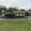 2025 TOP HAT 83" X 18' PIPE TOP UTILITY TRAILER WITH 4' SPRING ASSIST RAMP GATE, SPARE TIRE 7,000 GVWR - Image 3