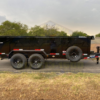 2025 TOP HAT DPX140, 83" X 16' LOW PROFILE DUMP TRAILER WITH 3' SIDES, TARP AND SPARE - Image 9