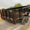 2025 TOP HAT DPX140, 83" X 16' LOW PROFILE DUMP TRAILER WITH 3' SIDES, TARP AND SPARE - Image 4