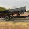 2025 TOP HAT DPX140, 83" X 16' LOW PROFILE DUMP TRAILER WITH 3' SIDES, TARP AND SPARE - Image 3