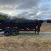 2025 TOP HAT 83" X 14' GOOSENECK DUMP TRAILER WITH 4' SIDEWALLS, TARP, RAMPS AND SPARE 14,000 GVWR - Image 5