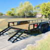 2025 TOP HAT 83" X 16' PIPE TOP TRAILER WITH SLIDE OUT RAMPS W/ SPARE - Image 5