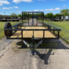 2025 TOP HAT 77″ X 12′ SINGLE AXLE PIPE TOP UTILITY TRAILER W/ 4′ SPRING ASSIST RAMP GATE, SPARE 2,990 GVWR - Image 9