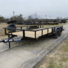 2025 TOP HAT 83" X 16' PIPE TOP TRAILER WITH SLIDE OUT RAMPS W/ SPARE 7,000 GVWR - Image 7