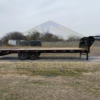 2025 TOP HAT 102" X 20' + 5' GOOSENECK TRAILER WITH JUMBO RAMPS AND SPARE 15,900 GVWR - Image 3