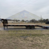 2025 TOP HAT 102" X 20' + 5' GOOSENECK TRAILER WITH JUMBO RAMPS AND SPARE 15,900 GVWR - Image 6