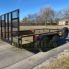 2025 TOP HAT 77" X 12' TANDEM AXLE UTILITY TRAILER W/ RAMP GATE, SPARE 4,490 GVWR - Image 4