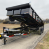 2025 TOP HAT 83" X 16' LOW PROFILE DUMP TRAILER WITH TARP, RAMPS AND SPARE 14,000 GVWR - Image 8