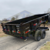 2025 TOP HAT 83" X 16' LOW PROFILE DUMP TRAILER WITH TARP, RAMPS AND SPARE 14,000 GVWR - Image 4