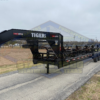 2025 TIGER 60" X 25' GOOSENECK HAY TRAILER 5 BALE W/ SPARE - Image 5