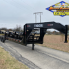 2025 TIGER 60" X 25' GOOSENECK HAY TRAILER 5 BALE W/ SPARE - Image 2