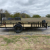 2025 TOP HAT 83" X 14' SINGLE AXLE UTILITY TRAILER W/ SIDE RAMPS, 4' SPRING ASSIST RAMP GATE, SPARE 2,990 GVWR - Image 3