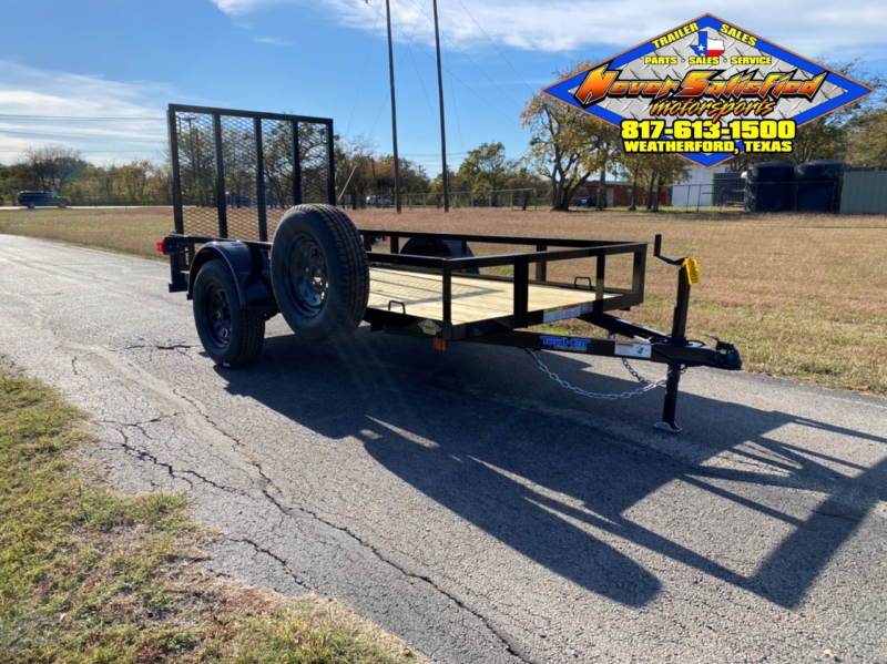 2025 TOP HAT 5' X 10' SINGLE AXLE TRAILER W/ RAMP GATE, SPARE
