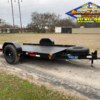 2025 TOP HAT 80" X 12' SINGLE AXLE EQUIPMENT TILT SCISSOR LIFT TRAILER WITH SPARE - Image 2