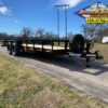 2025 TOP HAT 83" X 20' HD SQUARE TOP UTILITY TRAILER W/ SLIDE OUT RAMPS, SPARE 14,000 GVWR - Image 2