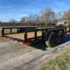 2025 TOP HAT 83" X 16' HD SQUARE TOP UTILITY TRAILER W/ SLIDE OUT RAMPS, SPARE 14,000 GVWR - Image 4