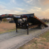 2025 TOP HAT 102" X 24' GOOSENECK HYDRAULIC TILT DECK TRAILER WITH SPARE 14,000 GVWR - Image 10