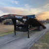 2025 TOP HAT 102" X 24' GOOSENECK HYDRAULIC TILT DECK TRAILER WITH SPARE 17,500 GVWR - Image 10