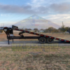 2025 TOP HAT 102" X 24' GOOSENECK HYDRAULIC TILT DECK TRAILER WITH SPARE 17,500 GVWR - Image 9