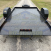 2025 TOP HAT 80" X 12' SINGLE AXLE EQUIPMENT TILT SCISSOR LIFT TRAILER WITH SPARE 7,000 GVWR - Image 3