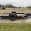 2025 TOP HAT 80" X 12' SINGLE AXLE EQUIPMENT TILT SCISSOR LIFT TRAILER WITH SPARE 7,000 GVWR - Image 5