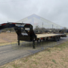 2025 TOP HAT 102" X 20' + 5' GOOSENECK TRAILER WITH JUMBO RAMPS AND SPARE 17,500 GVWR - Image 7
