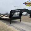 2025 TIGERTX 102" X 26' GOOSENECK TRAILER W/ DRIVE OVER FENDERS AND SLIDE IN RAMPS, SPARE 14,000 GVWR - Image 2