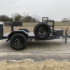 2025 TIGER 5' X 8' WELDING TRAILER W/ SPARE GREY 2,995 GVWR - Image 3