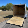 2025 LOOK 7' X 14' TANDEM AXLE ENCLOSED CARGO TRAILER WITH SPARE WHITE 7,000 GVWR - Image 9