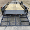 2025 TOP HAT 77" X 12' TANDEM AXLE UTILITY TRAILER W/ 2' DOVE TAIL, 3' RAMP GATE, SPARE 4,490 GVWR - Image 5