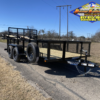 2025 TOP HAT MRAX 83" X 14' TANDEM AXLE UTILITY TRAILER W/ 24" SIDES, 4' RAMP GATE W/ SPARE - Image 2