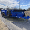 2025 LIBERTY 6' X 12' DUMP TRAILER WITH TARP, RAMPS AND SPARE 9,990 GVWR BLUE - Image 3