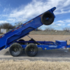 2025 LIBERTY 6' X 12' DUMP TRAILER WITH TARP, RAMPS AND SPARE 9,990 GVWR BLUE - Image 5