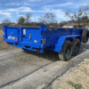 2025 LIBERTY 6' X 12' DUMP TRAILER WITH TARP, RAMPS AND SPARE 9,990 GVWR BLUE - Image 6