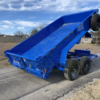 2025 LIBERTY 6' X 12' DUMP TRAILER WITH TARP, RAMPS AND SPARE 9,990 GVWR BLUE - Image 7