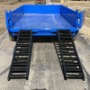 2025 LIBERTY 6' X 12' DUMP TRAILER WITH TARP, RAMPS AND SPARE 9,990 GVWR BLUE - Image 8