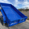 2025 LIBERTY 6' X 12' DUMP TRAILER WITH TARP, RAMPS AND SPARE 9,990 GVWR BLUE - Image 11