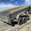 2025 LIBERTY 83" X 14' DUMP TRAILER WITH TARP, RAMPS AND SPARE 15,400 GVWR GREY - Image 7