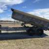 2025 LIBERTY 83" X 14' DUMP TRAILER WITH TARP, RAMPS AND SPARE 15,400 GVWR GREY - Image 9