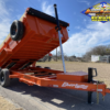 2025 LIBERTY 83" X 14' TELESCOPING DUMP TRAILER WITH TARP, RAMPS AND SPARE 15,400 GVWR ORANGE - Image 2