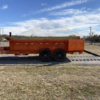 2025 LIBERTY 83" X 14' TELESCOPING DUMP TRAILER WITH TARP, RAMPS AND SPARE 15,400 GVWR ORANGE - Image 8