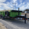 2025 LIBERTY 83" X 14' TELESCOPING DUMP TRAILER WITH TARP, RAMPS AND SPARE 15,400 GVWR LIME/BLACK - Image 3