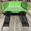 2025 LIBERTY 83" X 14' TELESCOPING DUMP TRAILER WITH TARP, RAMPS AND SPARE 15,400 GVWR LIME/BLACK - Image 13