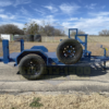 2025 TIGERTX 5' X 8' WELDING TRAILER W/ SPARE 2,995 GVWR BLUE - Image 3