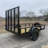 2025 LIBERTY 5' X 8' SINGLE AXLE TRAILER W/ RAMP GATE, SPARE 2,990 GVWR - Image 4