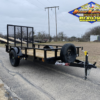 2025 LIBERTY 5' X 10' SINGLE AXLE TRAILER W/ RAMP GATE, SPARE 2,990 GVWR - Image 2